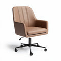 Sedia girevole in pelle sintetica per ufficio – 45 x 60 x 90 cm