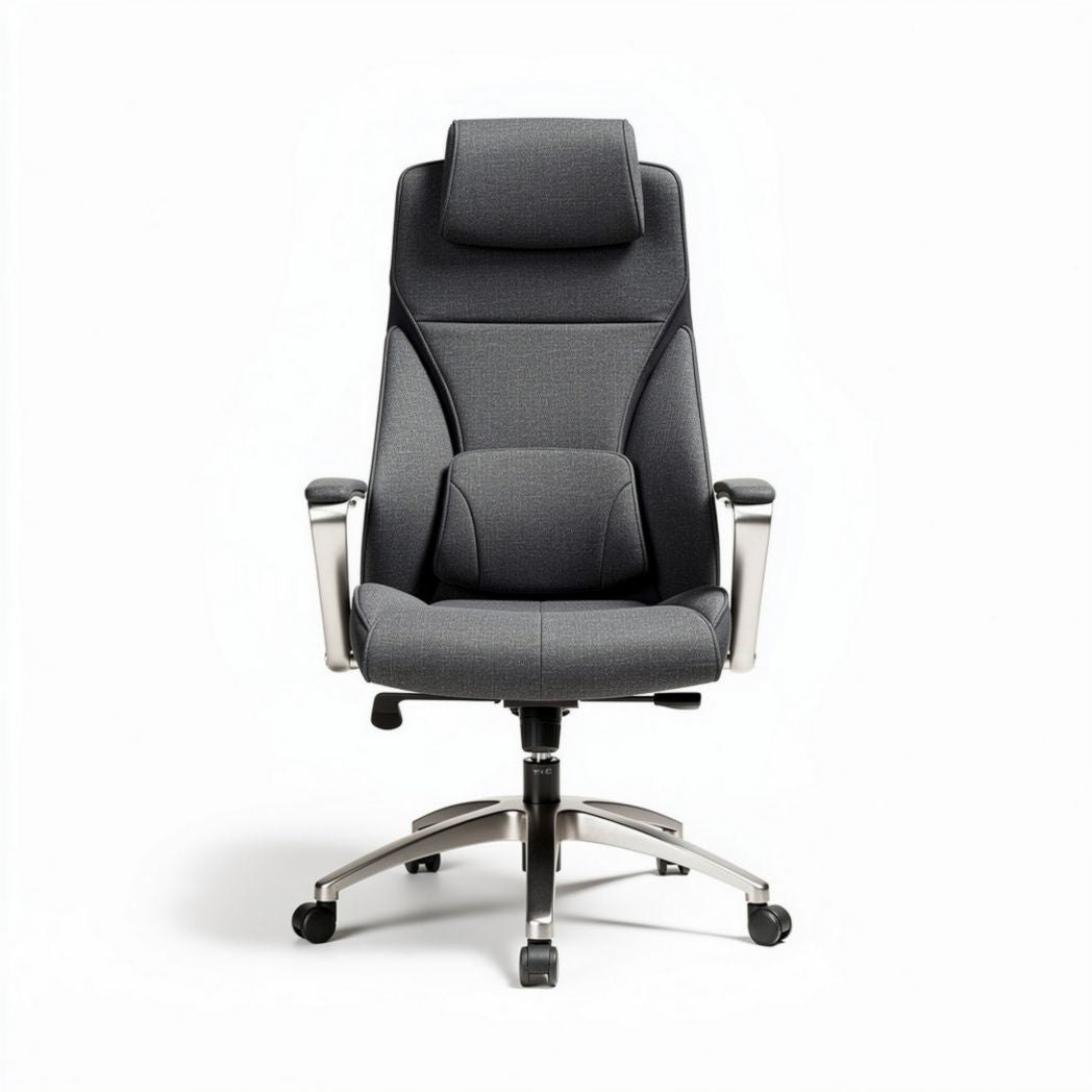 Sedia direzionale in tessuto per ufficio – 50 x 60 x 120 cm